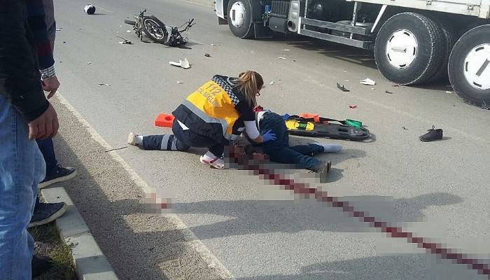 Çan'da korkunç kaza! Üniversite öğrencisi hayatını kaybetti...