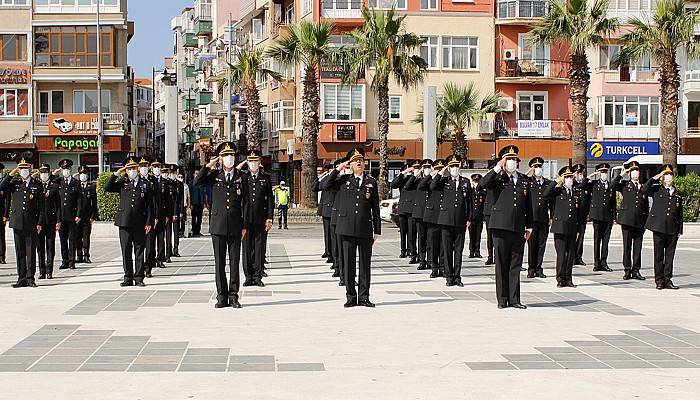 Çanakkale'de Jandarma'nın 181'inci kuruluş yılı sosyal mesafeli kutlandı (VİDEO)