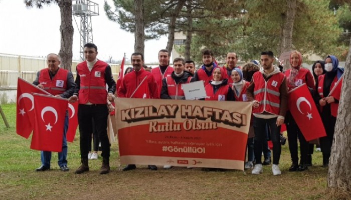 BİGA’DA KIZILAY HAFTASI KUTLANDI