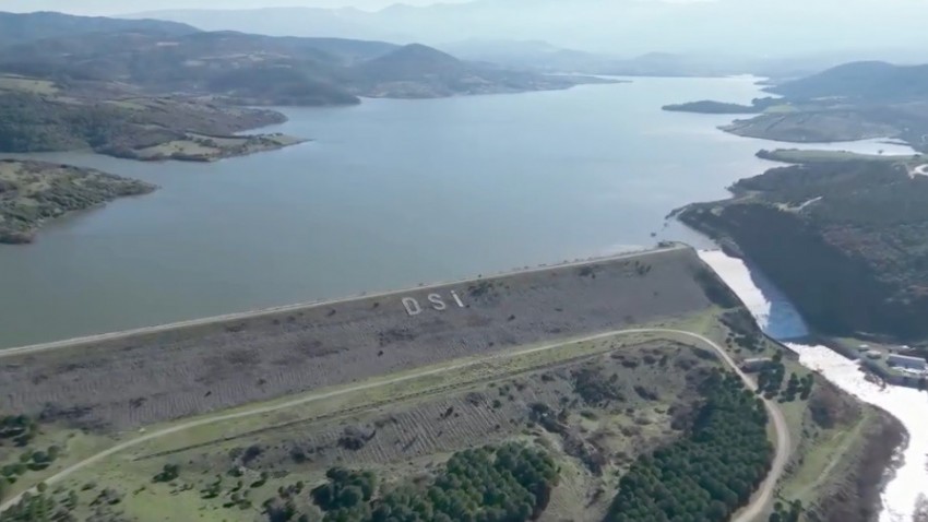 Çanakkale'de Yağışlar Barajları Doldurdu (Videolu)