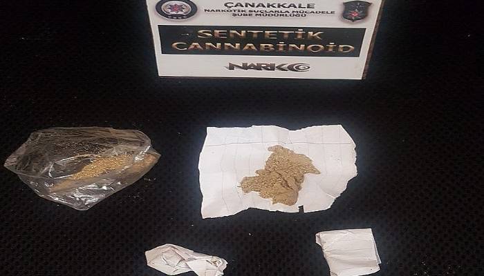 Çanakkale’de uyuşturucu operasyonu