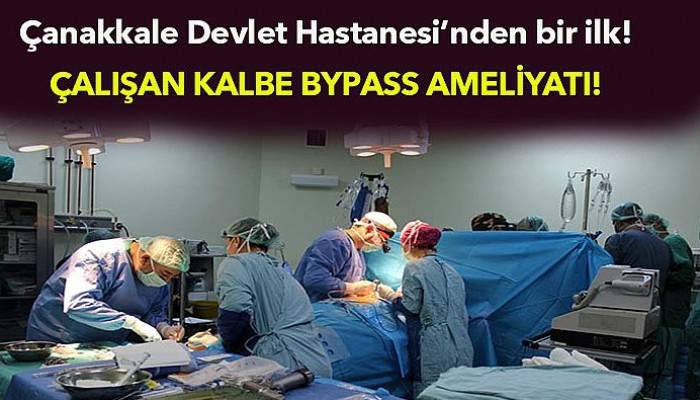 Çalışan kalbe BYPASS ameliyatı!