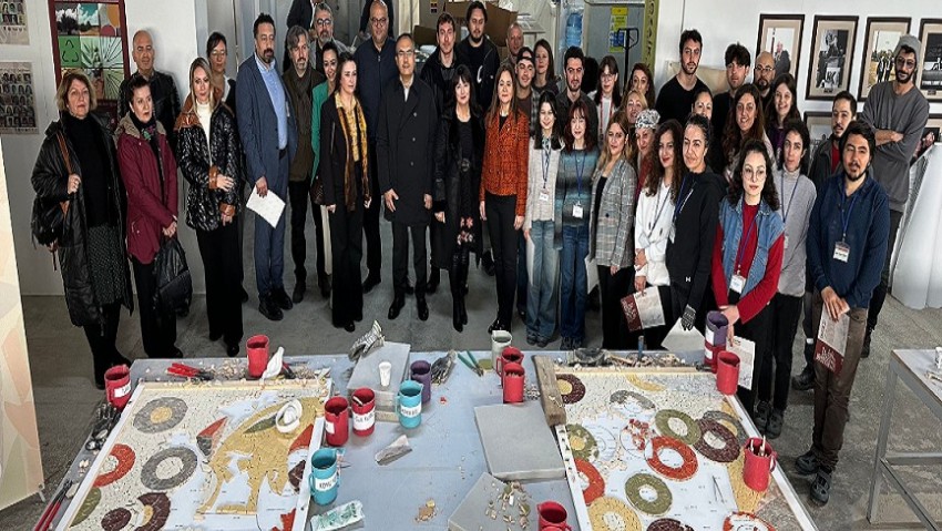 Seramik Mozaik Yüzey Kaplama Projesi'nin İlk Çalıştayı için Sertifika Töreni Gerçekleştirildi
