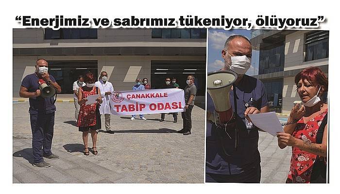 SAĞLIKÇILAR İSYAN ETTİ 