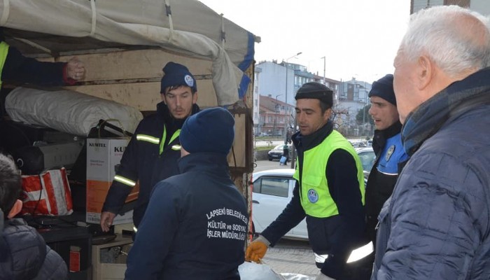 9. Yardım Aracı Deprem Bölgesine Doğru Yola Çıktı