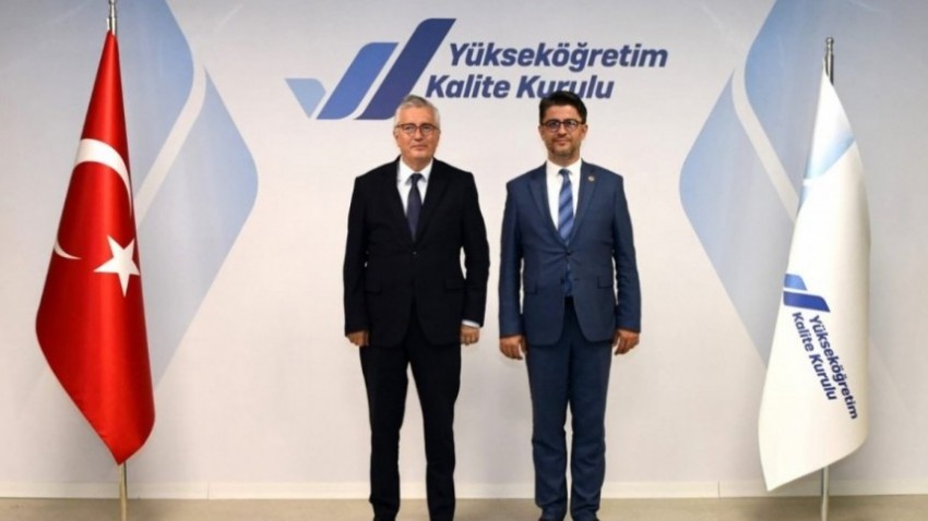 Rektör Erenoğlu'ndan, YÖKAK Başkanı Kocabıçak’a Ziyaret