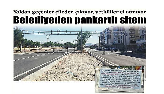 Yoldan geçenler çileden çıkıyor, yetkililer el atmıyor
