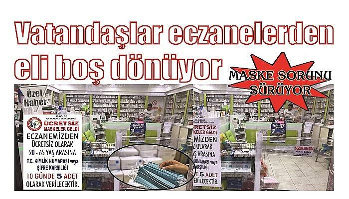 Vatandaşlar eczanelerden eli boş dönüyor