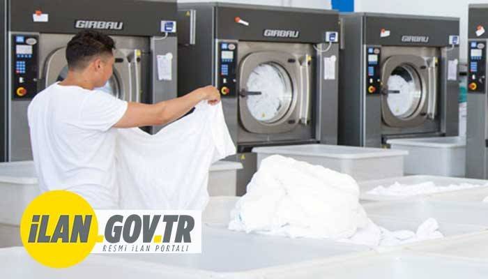 ÇAMAŞIR YIKAMA, KURUTMA, ÜTÜLEME, PAKETLEME HİZMETİ ALINACAK