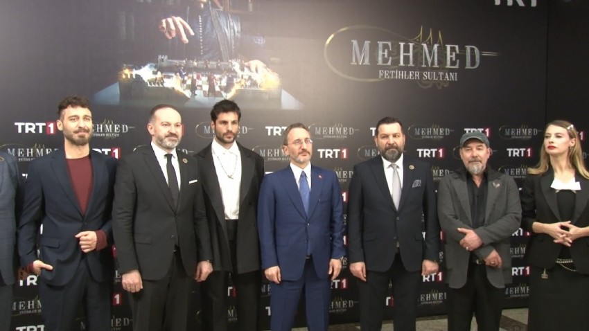 TRT'nin yeni dizisi 'Mehmed: Fetihler Sultanı'nın galası yapıldı  