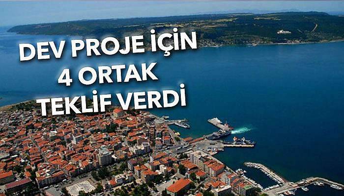  Dev proje için 4 ortak teklif verdi