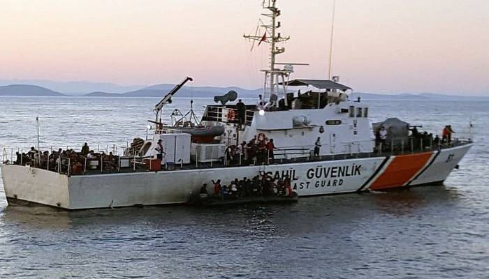 Sahil güvenlik botları 149 mülteciyi kurtardı