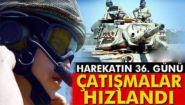 Fırat Kalkanı Harekatı 36. gününde sürüyor