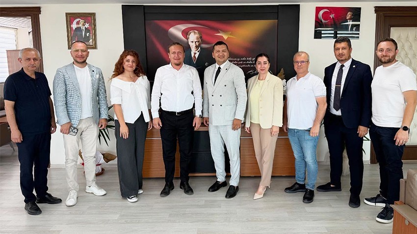 TÜGEM Çanakkale’den Lapseki Belediye Başkanı Öztürk’e Ziyaret