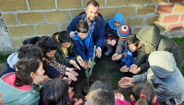 Bir Zeytin Bir Ömür Projesi Bayramiç’te Hayata Geçirildi