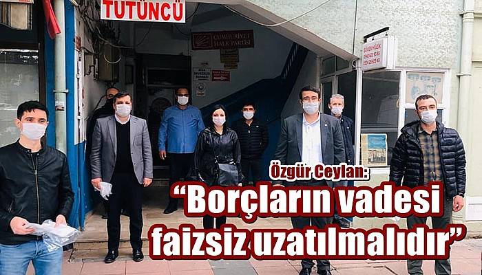 CEYLAN’DAN ESNAFA İÇİN ÇÖZÜM ÖNERİSİ