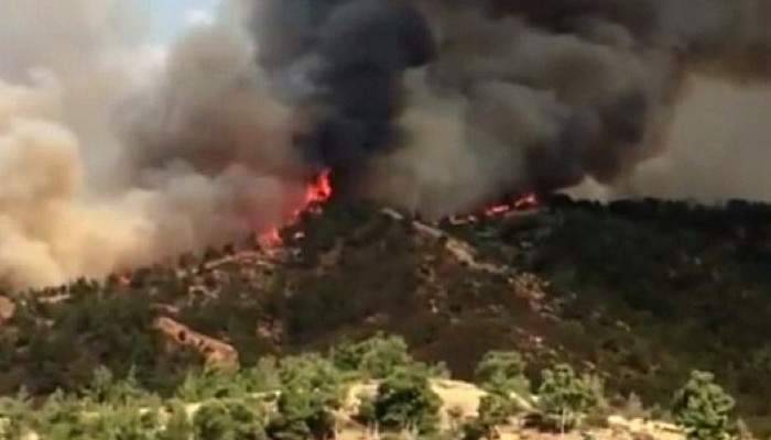 Güney Kıbrıs’taki yangın kontrol altına alınamıyor