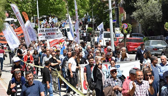 1 Mayıs bayram havasında kutlandı