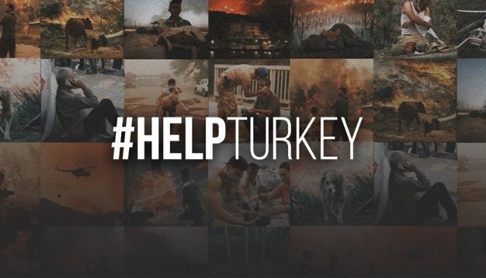 TWİTTER'DA #HELPTURKEY: Yangın yerinden yardım çağrıları yükseliyor