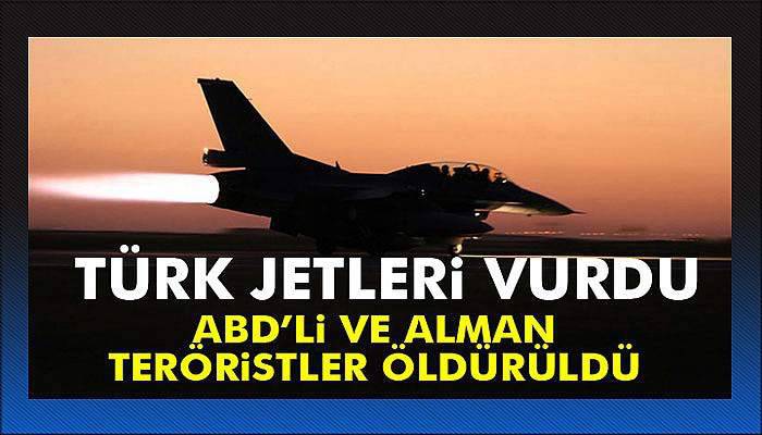 YPG saflarındaki bir Alman ve bir ABD'li terörist öldürüldü