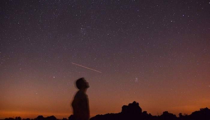 Meteor yağmuru böyle görüntülendi