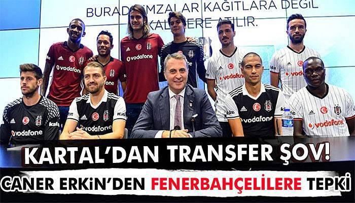 Yeni transferler basına tanıtıldı: Caner ilk kez konuştu