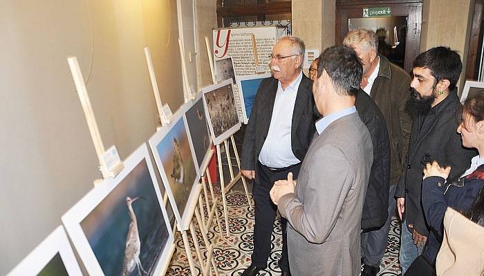 Çanakkale’nin kuşları sergisi açıldı