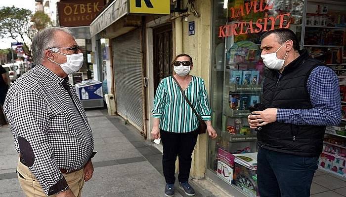 Başkan Gökhan esnaf turuna çıktı 