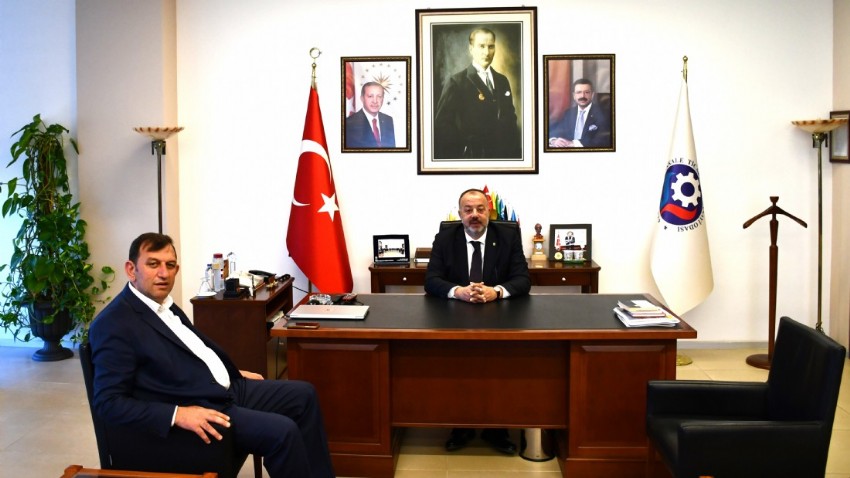 Gökçeada Belediye Başkanı Atalay’dan ÇTSO’ya ziyaret