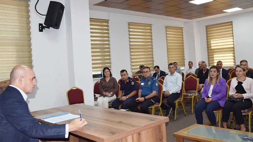 Çan'da Okul Güvenliği İçin Toplantı Düzenlendi