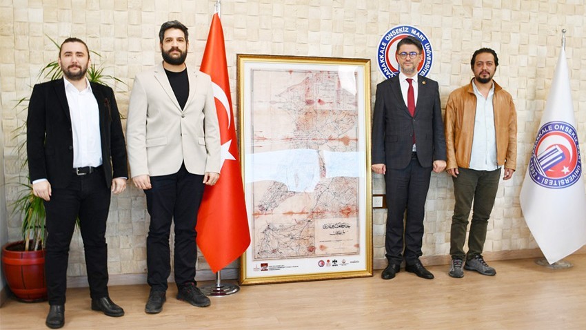 Çanakkale Savaşları Enstitüsü Heyetinden ÇOMÜ’ye ziyaret