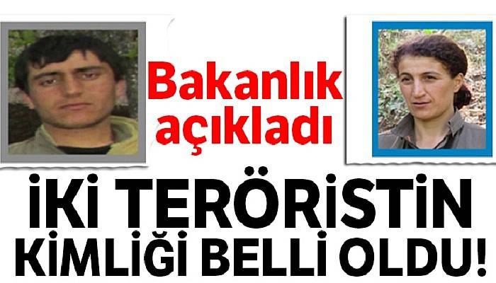 İçişleri Bakanlığı: 4 teröristten 2'sinin 'Terörden Arananlar Listesi'nde' olduğu tespit edildi