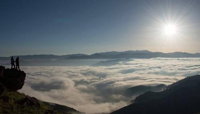 Bütün çile bu manzarayı fotoğraflamak için