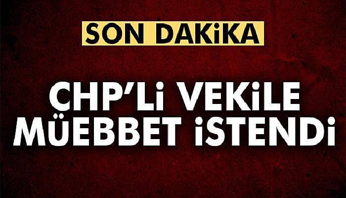MİT TIR'ları davasında CHP'li vekilin müebbet hapsi istendi