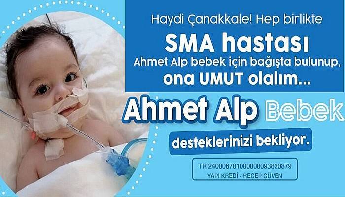 Ahmet Alp bebeğe umut olalım