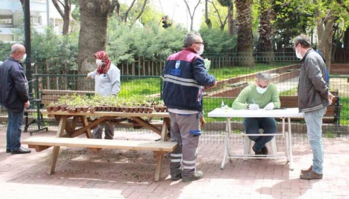 Atalık Tohumdan Üretilen Fidelerin Dağıtımı Yapıldı