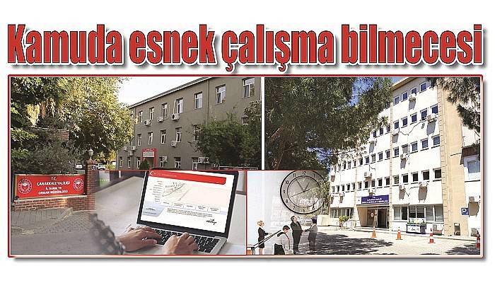 KAMUDA ESNEK ÇALIŞMA BİLMECESİ