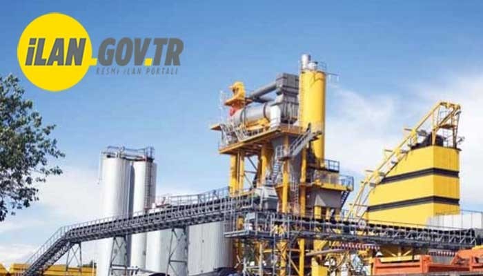 ASFALT PLENTİ 3 YILLIĞINA KİRAYA VERİLECEK