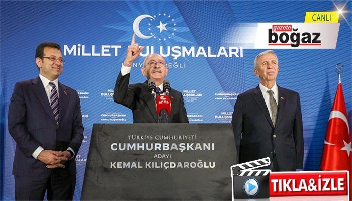 Cumhurbaşkanı Adayı Kılıçdaroğlu Çanakkale'de Konuşuyor