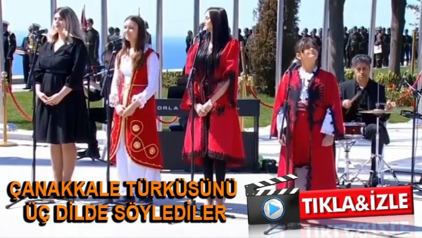 Çanakkale Türküsüne Muhteşem Yorum (VİDEO)
