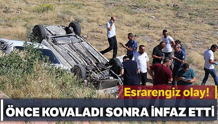 Çarparak uçuruma yuvarladığı araçtaki şahsı öldürdü