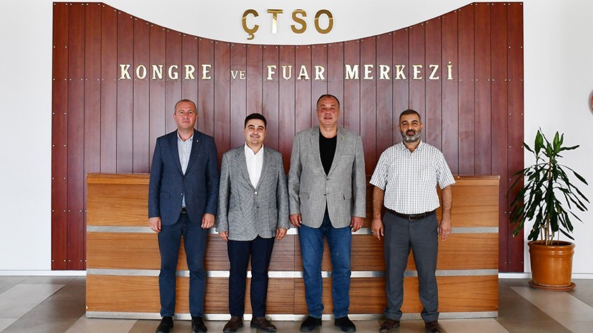 Malkara TSO yönetim kurulundan ÇTSO’ya ziyaret