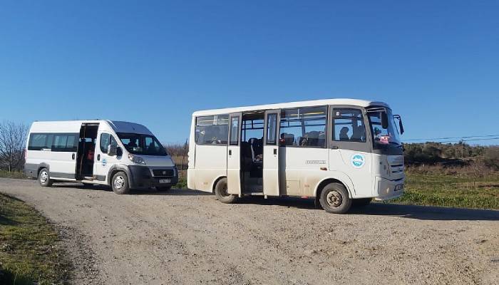 Jandarma Trafik Timleri öğrenci servislerini denetledi