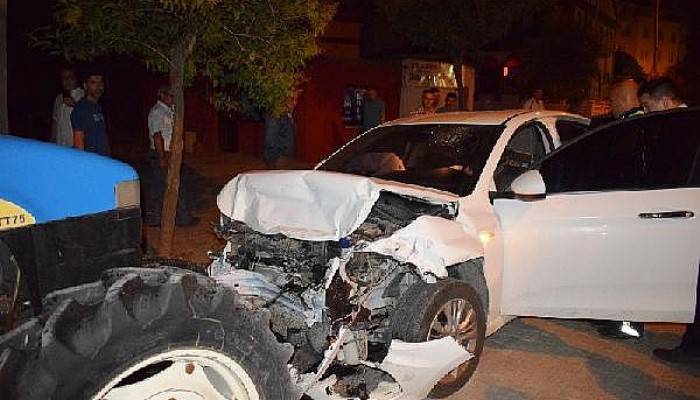 Biga'daki trafik kazasında 1 kişi yaralandı