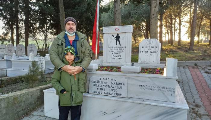 Bigalı Mehmet Çavuş'u oynayan Orhan Kılıç’tan anlamlı ziyaret