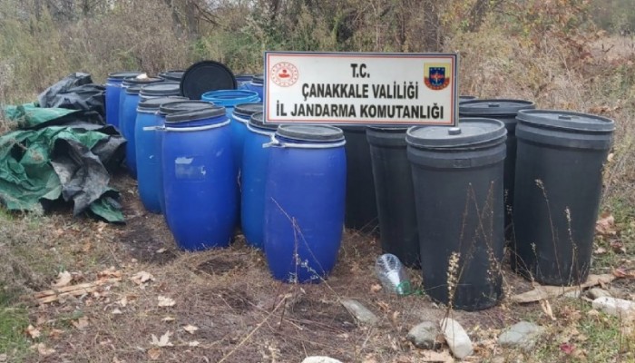 6 bin 650 litre sahte şarap ele geçirildi