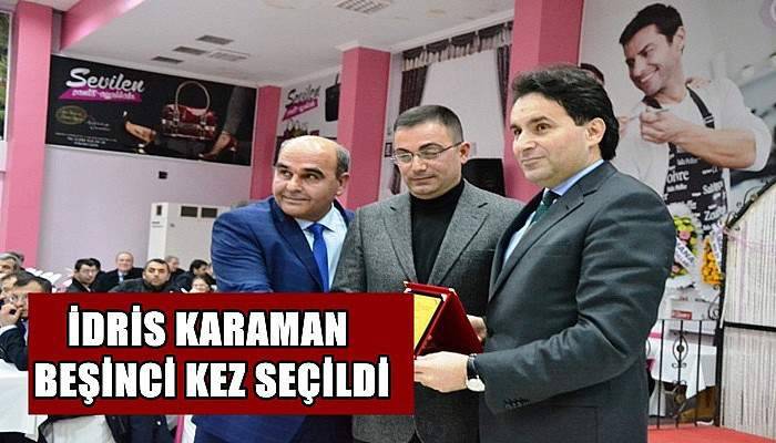 İdris Karaman Beşinci Kez Seçildi