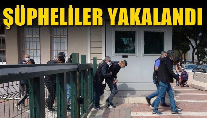 Yedieemin otoparkından araç ve motosiklet çalan 5 şüpheli yakalandı (VİDEO)