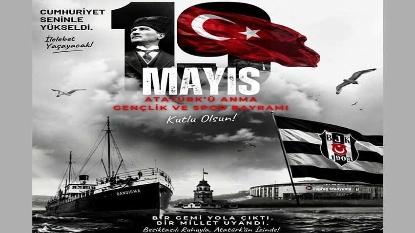 Çanakkale Beşiktaşlılar Derneği’nden 19 Mayıs Mesajı: 