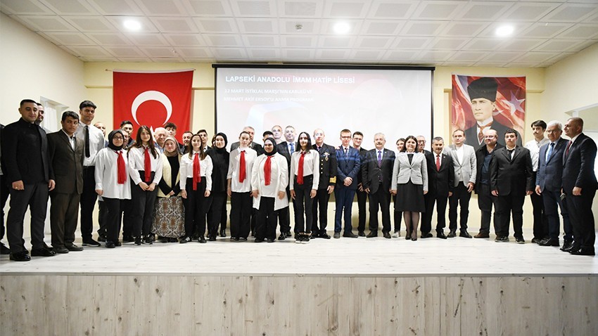 12 Mart İstiklal Marşının kabulü ve Mehmet  Akif Ersoy’u anma günü programı yapıldı